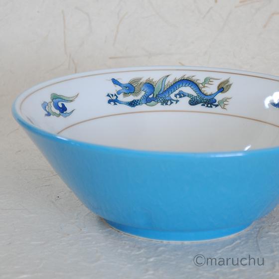 ステンレス　どんぶり　33個　丼　ラーメン 器　切立　新品 トルコ三竜切立19cm丼 6．3丼 青色 ラーメン どんぶり