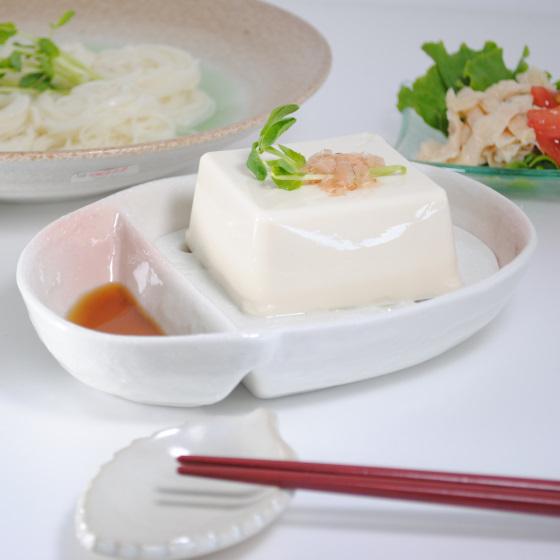 ピンク吹きやっこ皿 水切りさなSet 冷奴 皿 冷やっこ お豆腐皿 刺身皿