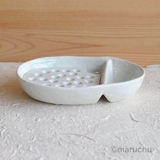 グリーン吹きやっこ皿 水切りさなSet 冷奴 皿 冷やっこ お豆腐 刺身皿