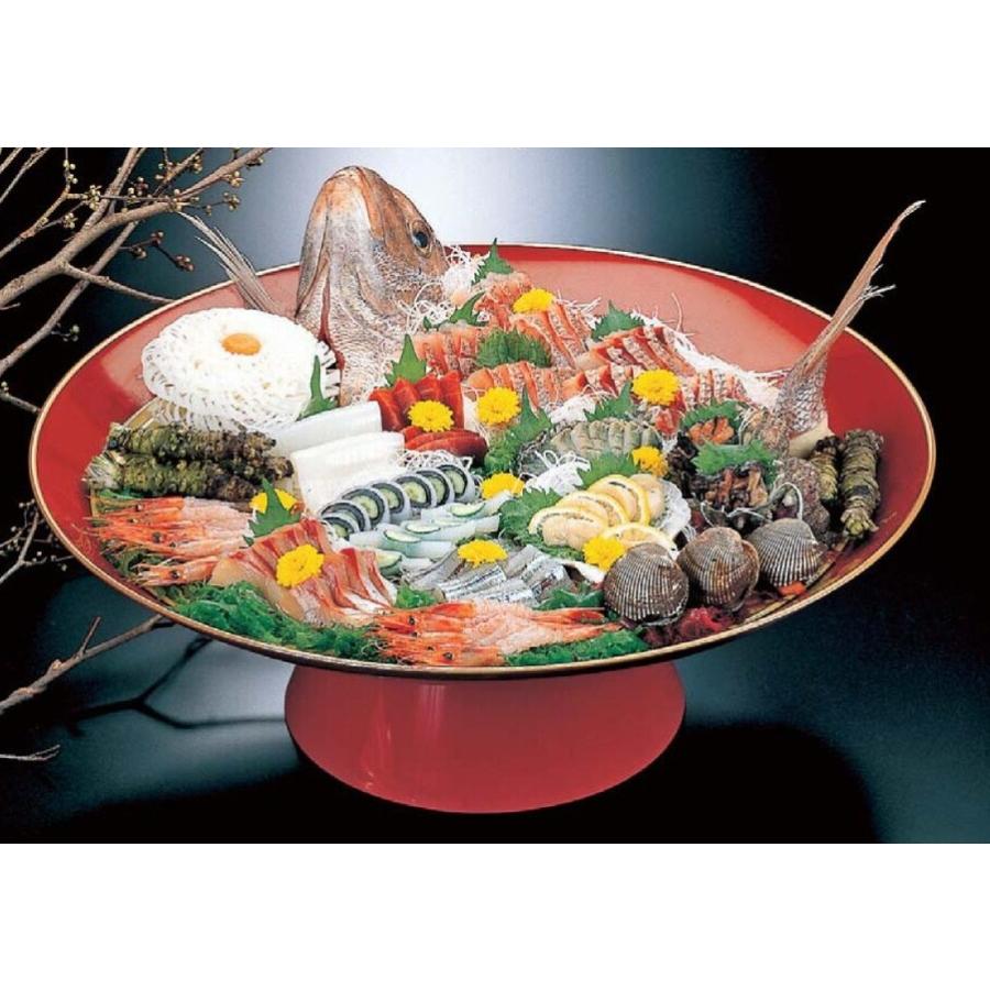 酒盃　尺朱3寸【大盃盛器　杯　さかずき　和食器　盛器　宴会　祝い】_1
