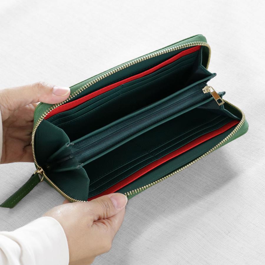 開運財布 長財布 風水 緑 レディース 本革 牛革 グリーン 金運 開運財布 長財布 風水 緑 レディース 本革 牛革 グリーン 金運