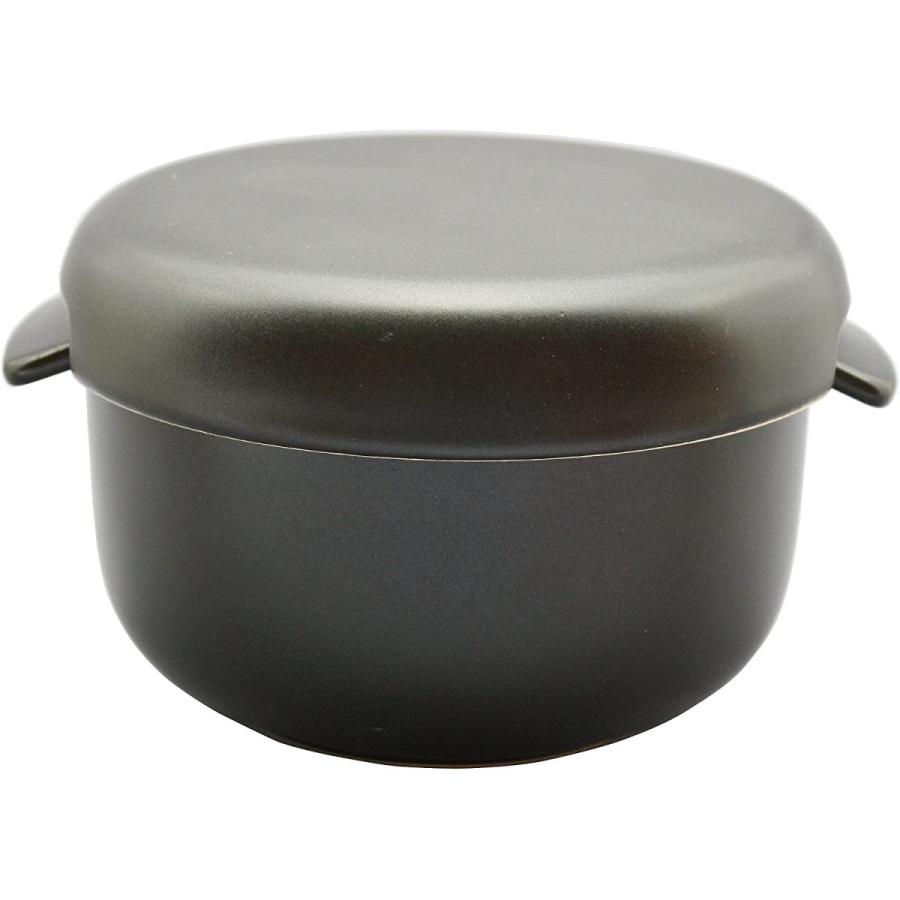 最大68%OFFクーポン三陶 萬古焼 おひつ器 9035 丸型 2合 黒マット 陶製 食器、グラス、カトラリー 千陶千賀陶器 角型おひつさくら黒(大) 10-01
