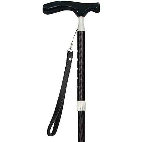 【早い者勝ち！】 シナノ グランドカイノス 折たたみ杖 ヘリンボーン ブラック 【1951755125】(11335円)