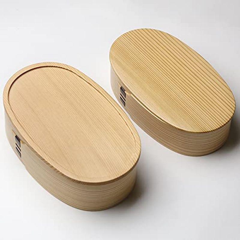 大勧め栗久 曲げわっぱ 弁当 レディース入子 RL 食器、グラス