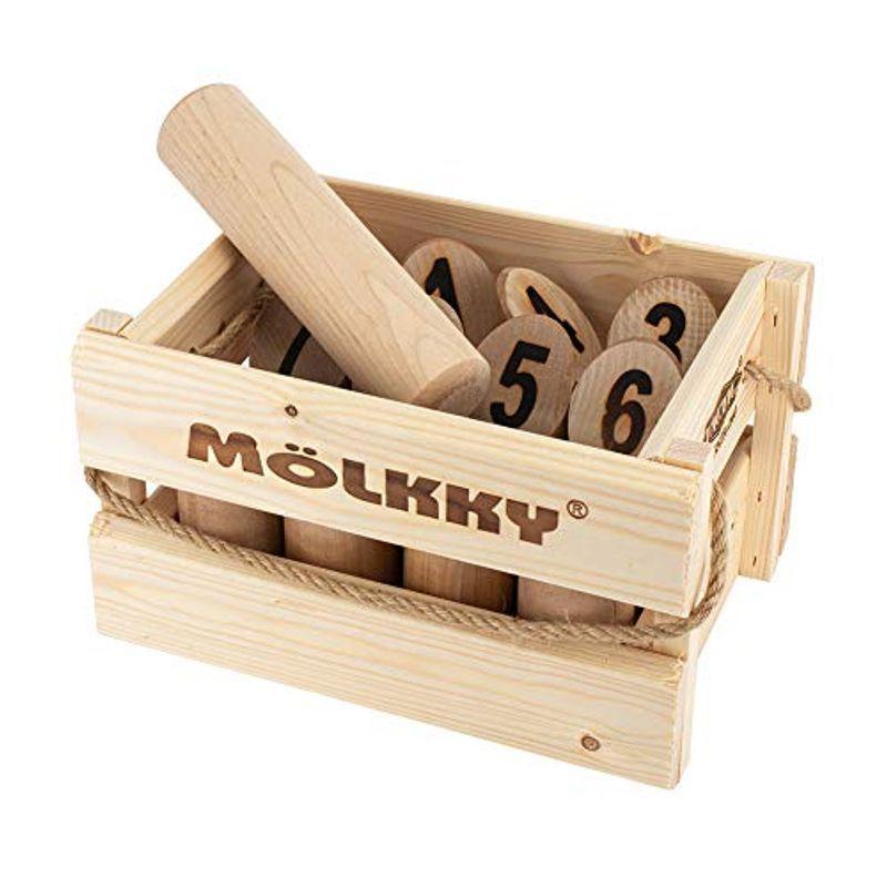 モルック MOLKKY 玩具 アウトドアスポーツ おもちゃ モルック Molkky Finnish Wooded ゲーム スキットル 木製