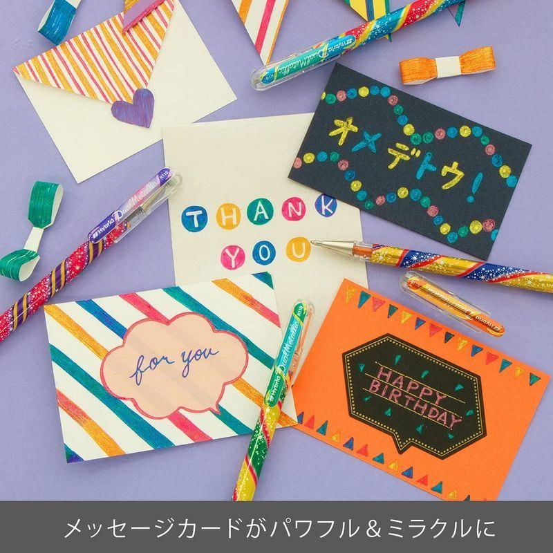 割引発見 ぺんてる カラーボールペン ハイブリッドデュアルメタリック パワフル ミラクル 10色 K110wr 10st ボールペン Www Infas Com Ar