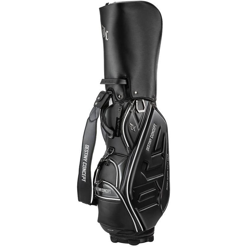 ✨美品✨ ディスティニーコンセプトDESTINY CONCEPT デュアル キャディバッグ DC-X14B DUAL セルフスタンドクラブケース 内蔵 【P9048739919】(32566円)