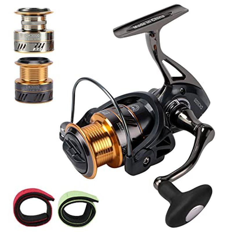 Poulezjianc スピニングリール 00 3000番 アジング釣り フカセ釣り エギング釣り 淡水 海水 餌釣り両方可能左右交換ハンドル シ 売買