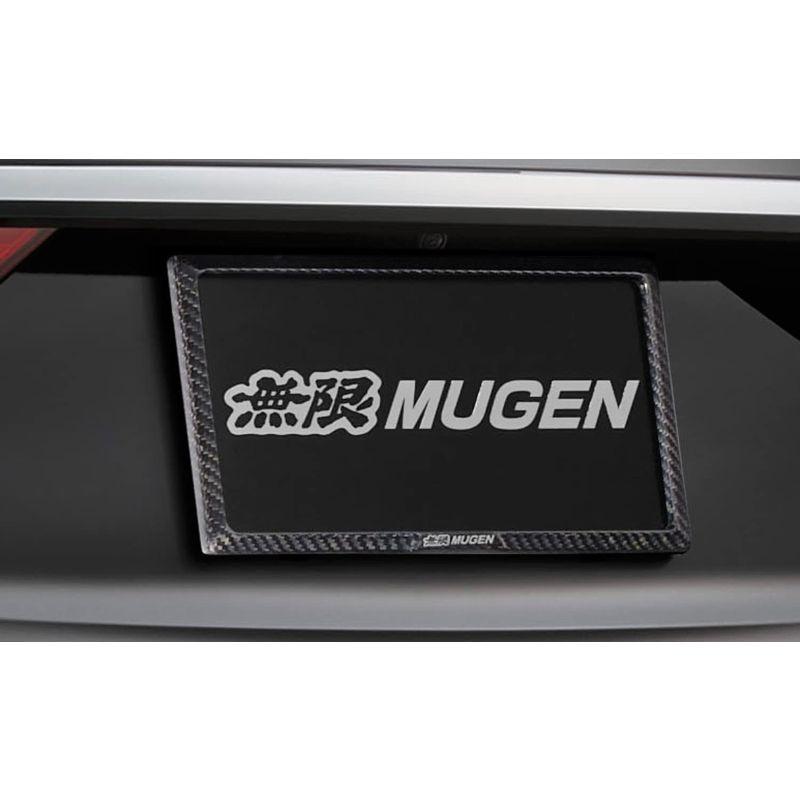 無限 (MUGEN) カーボンナンバープレートガーニッシュリア CARBON