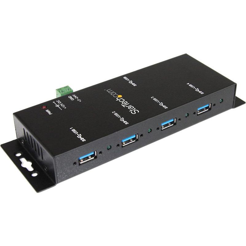 大手販売 StarTech.com 4ポート産業用 USB 3.0ハブ ウォールマウント対応 ST4300USBM