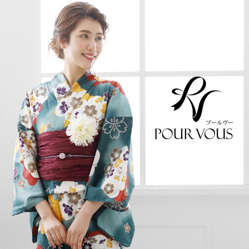 レディース レトロモダン浴衣 帯 浴衣 女性 夏祭り セット 浴衣セット レトロ ゆかた 大人 女の子 下駄 花火大会 4点セット 青 赤 古典柄 古典 花 106d29 セレブワンピース ドレスpourvous 通販 Yahoo ショッピング