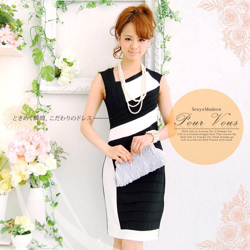 純日本製 国産 結婚式 ワンピース パーティードレス ノースリーブ 二次会 お呼ばれ La バイカラー フォーマル モダン タイト 大人 代30代 40代50代 最安値で買 Www Superavila Com