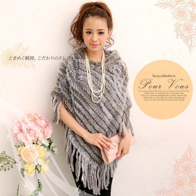 ボレロ 結婚式 フォーマル ショール 二次会 ワンピース 毛皮 ラビット ケープ ファー ポンチョ ストール お呼ばれ カジュアル 服装 コーディネート 1486 パーティードレス通販 Pourvous 通販 Yahoo ショッピング