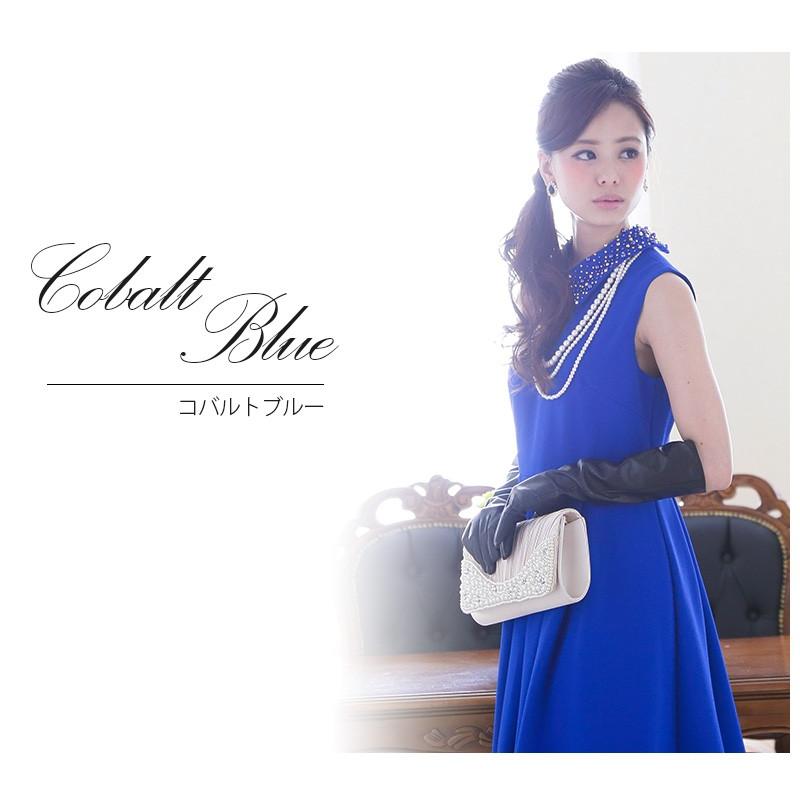 結婚式 ワンピース パーティードレス ノースリーブ 春フォーマル 二次会 お呼ばれ 披露宴 カラー レディース 大きいサイズ 代30代40代50代 春 1752 セレブワンピース ドレスpourvous 通販 Yahoo ショッピング