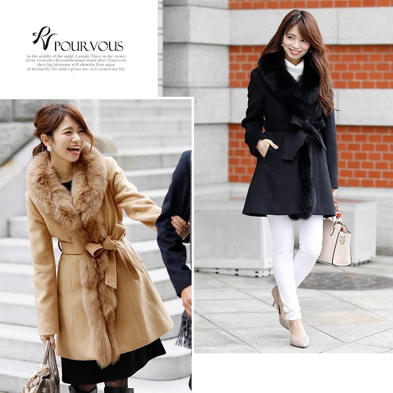 PourVous（プールヴー） コート コーディガン アウター ガウンコート