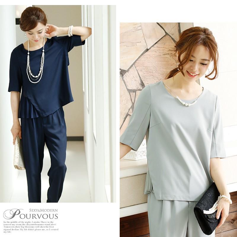 パンツドレス 結婚式 服装 パーティードレス パンツスーツ フォーマルドレス セレモニースーツ お呼ばれ 大きいサイズ 韓国 即日発送 20代 30代 40代 袖あり