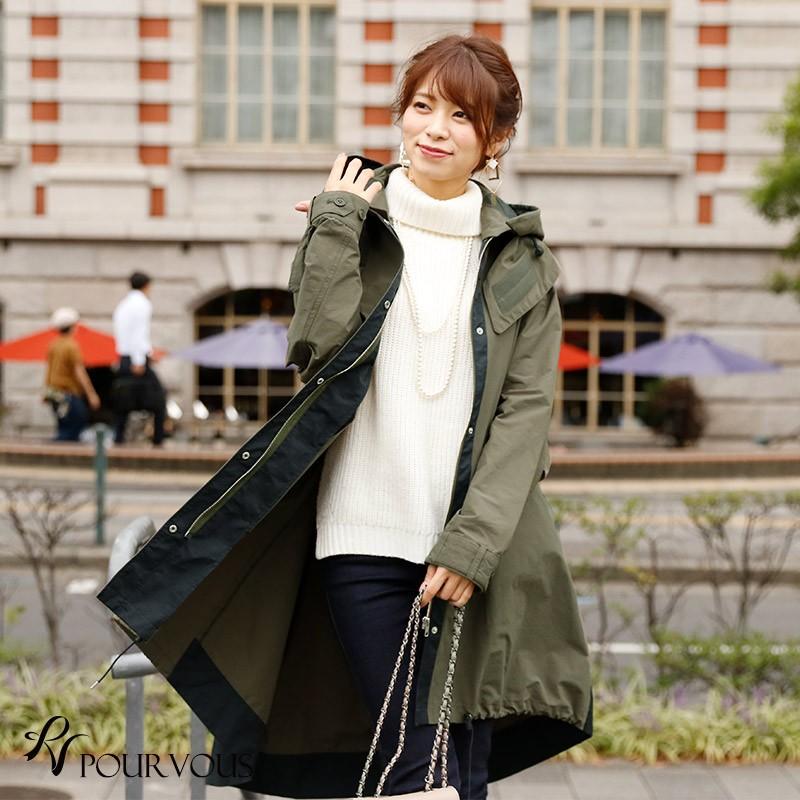 モッズコート ロングコート アウター コート 防水 トレンチコート チェスターコート スプリングコート ロング 羽織り 秋冬 冬 秋 レディース 女の子 2929 パーティードレス通販 Pourvous 通販 Yahoo ショッピング