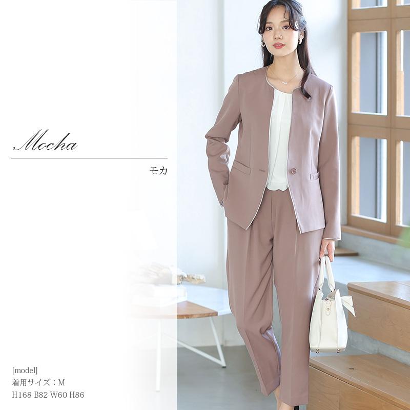 PourVous（プールヴー） パンツスーツ セレモニー 母 卒園式 入学式