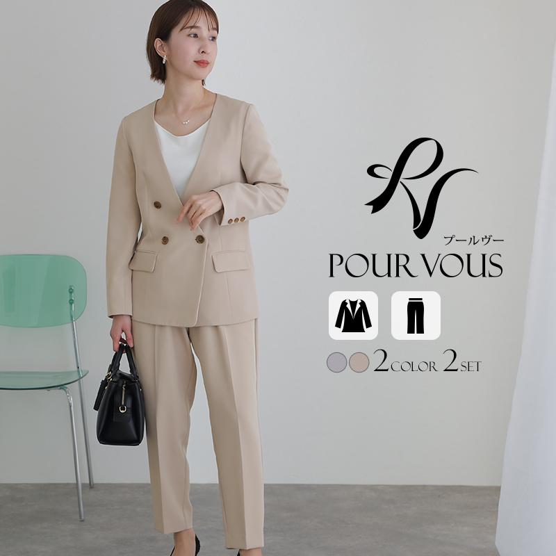 PourVous（プールヴー） 大きいサイズ 卒業式 服装 卒園式 フォーマル