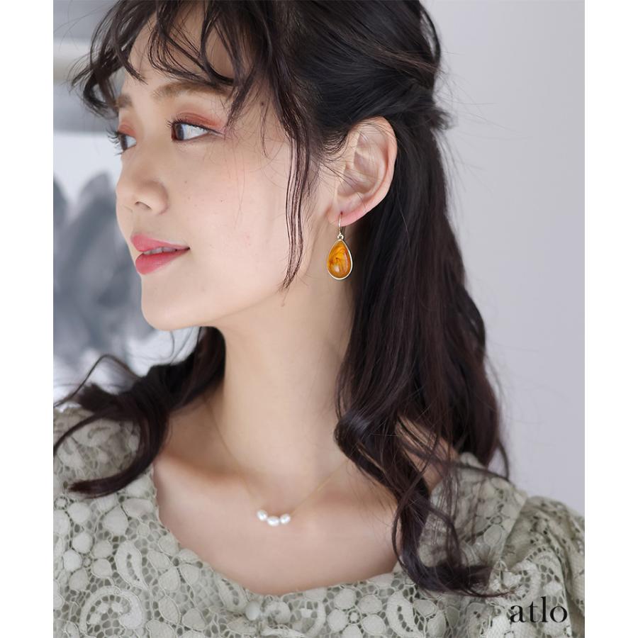 atlo（アトロ） ピアス イヤリング 結婚式 パーティー レディース