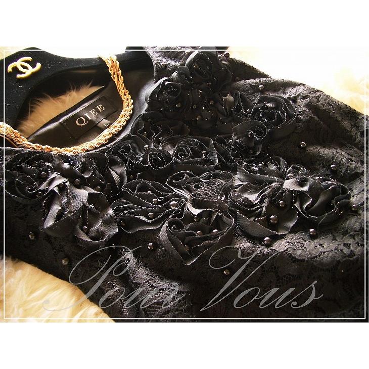 最高の 送料無料 贅沢花柄aラインウール ワンピース黒フォーマル結婚式 二次会 パーティードレス激安レディース限定 激安レディース限定 593 春 ワンピース 代30代40代50代 エレガント シックな花柄模様のフォーマルドレス 雑誌掲載 時間指定不可