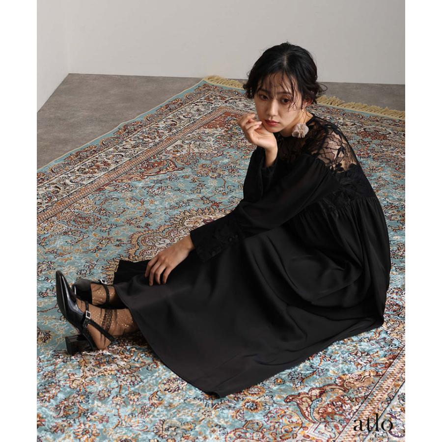 atlo（アトロ） 体型カバー フォーマルドレス ワンピース 結婚式