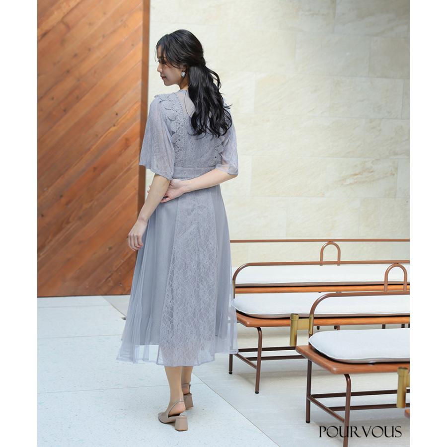 PourVous（プールヴー） パーティードレス 結婚式 ワンピース