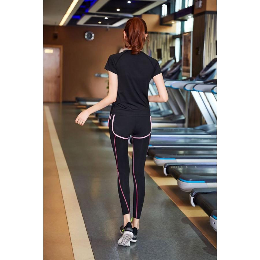 スポーツウェア Tシャツ レディース ティーシャツ ヨガ ランニング