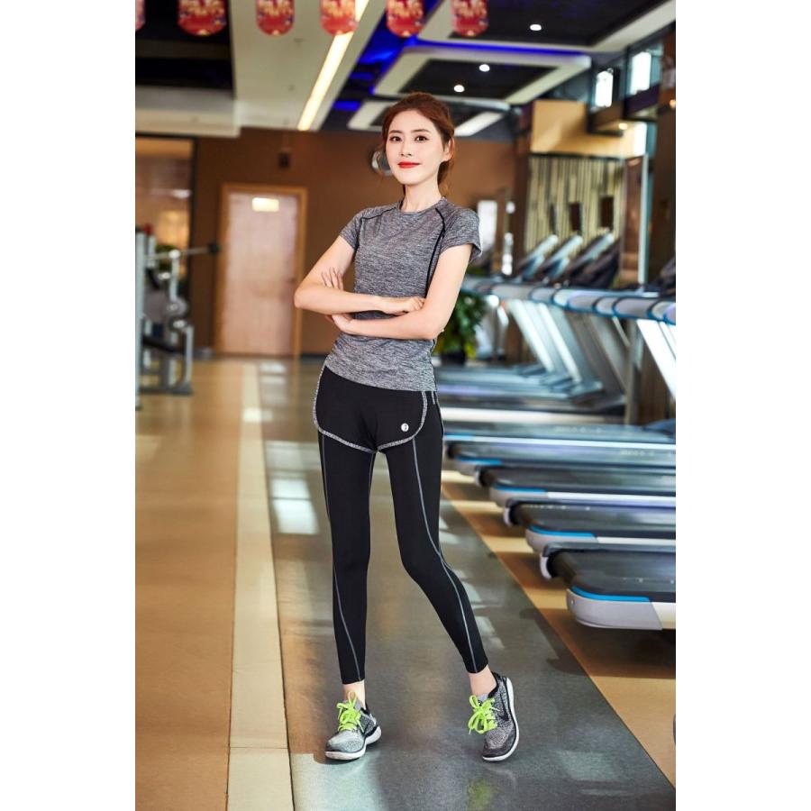 スポーツウェア Tシャツ レディース ティーシャツ ヨガ ランニング