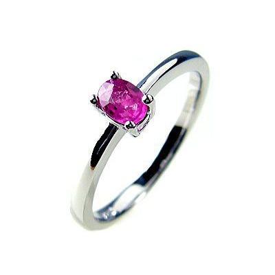 天然宝石ルビーの指輪/オーバルカット/スターリングシルバー　ネコポス CP30 |  | 04