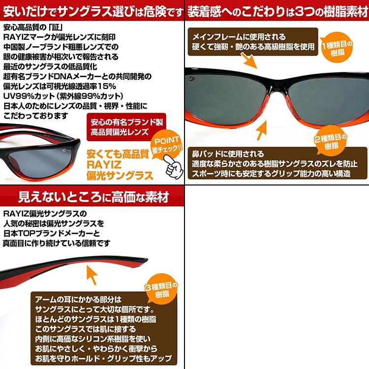 ＼2万2,000円が72％OFF ／ 日本福井県の信頼の技術 高品質 偏光レンズ 偏光サングラス レイズ/AGAINコラボ スポーツサングラス 釣り ゴルフ CPS | AGAIN | 31