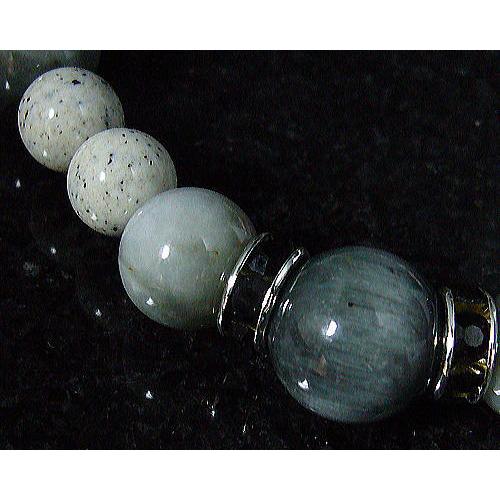 芦屋ダイヤモンド 北投石 天然ラジウム鉱石 ウルフアイ 大玉12mm10mm