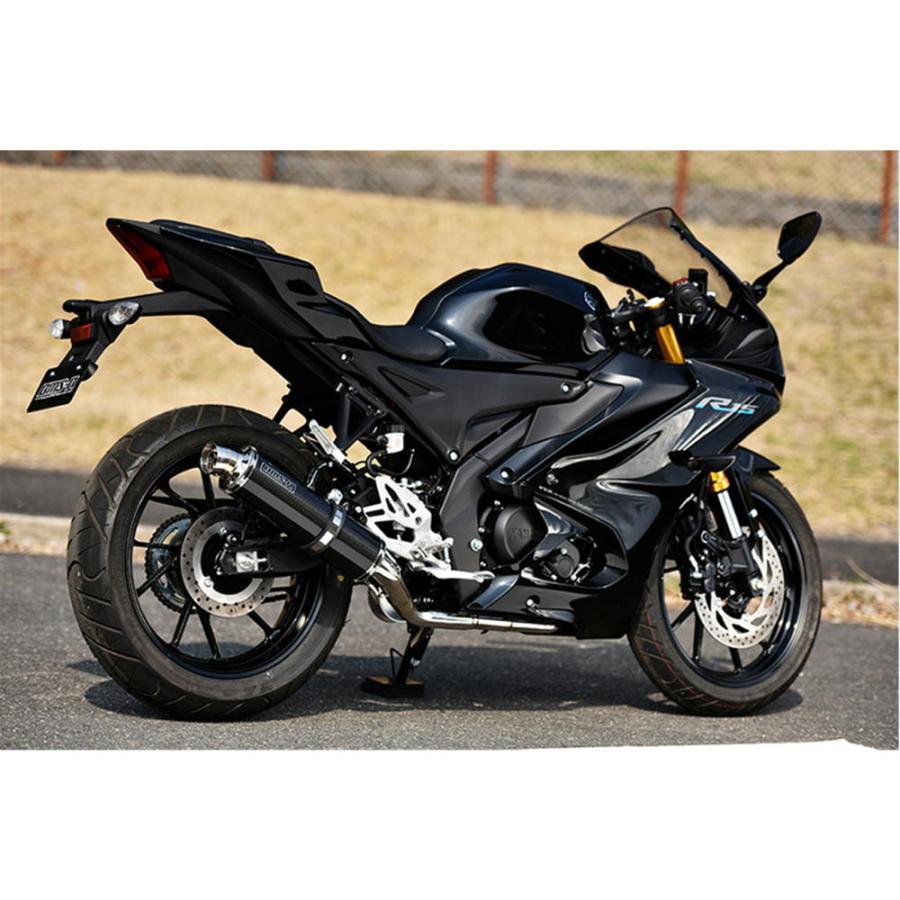 ビームス BEAMS R-EVO カーボンサイレンサー 政府認証 フルエキゾースト YZF R-125 【8BJ-RE45J】/ R-15 【8BK-RG86J】｜power-house-sports｜11