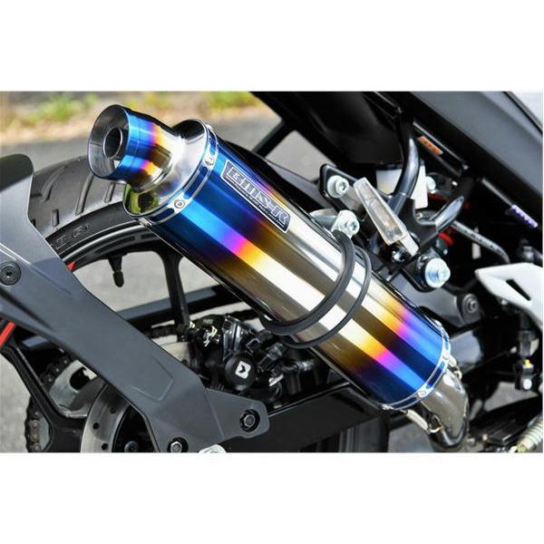 ビームス BEAMS R-EVO ヒートチタンサイレンサー 政府認証 フルエキゾースト GIXER 150 【2BK-ED13N】｜power-house-sports