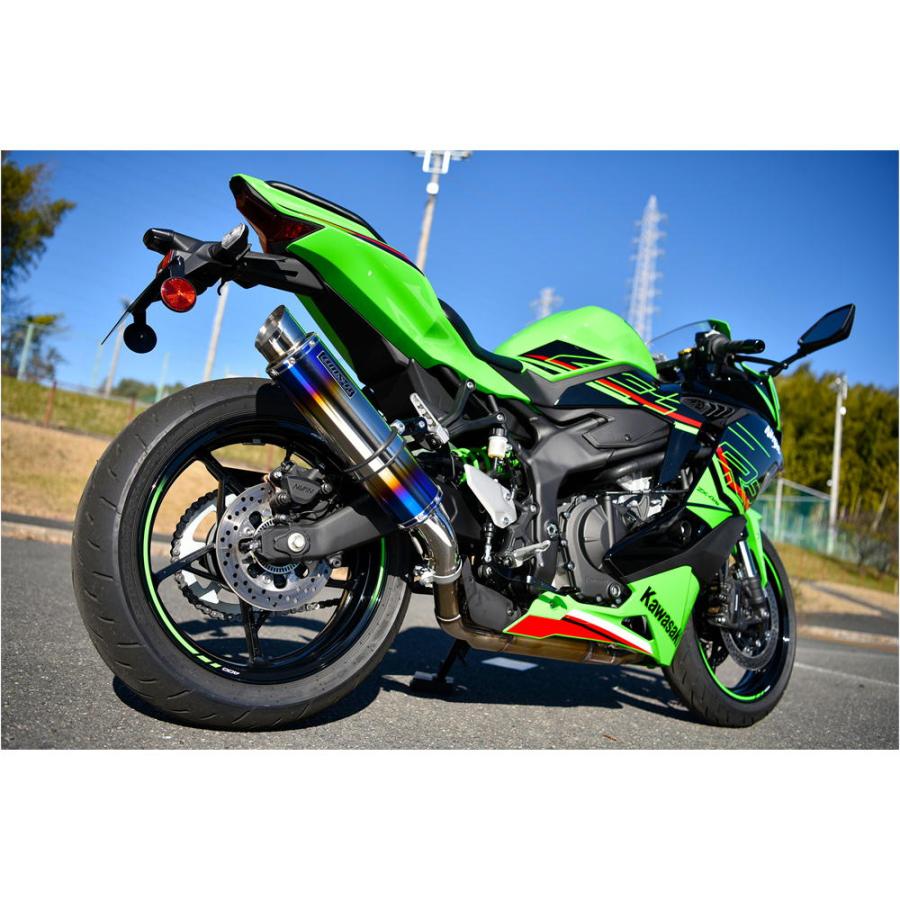 ビームス BEAMS R-EVO2 ヒートチタンサイレンサー 政府認証 スリップオン ZX-4RR / ZX-4R SE '23〜 【8BL-ZX400P】｜power-house-sports｜11