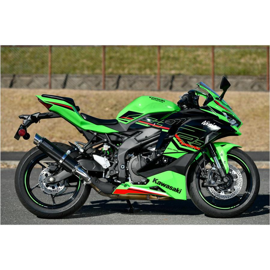 ビームス BEAMS R-EVO2 カーボンサイレンサー 政府認証 スリップオン ZX-4RR / ZX-4R SE '23〜 【8BL-ZX400P】｜power-house-sports｜02