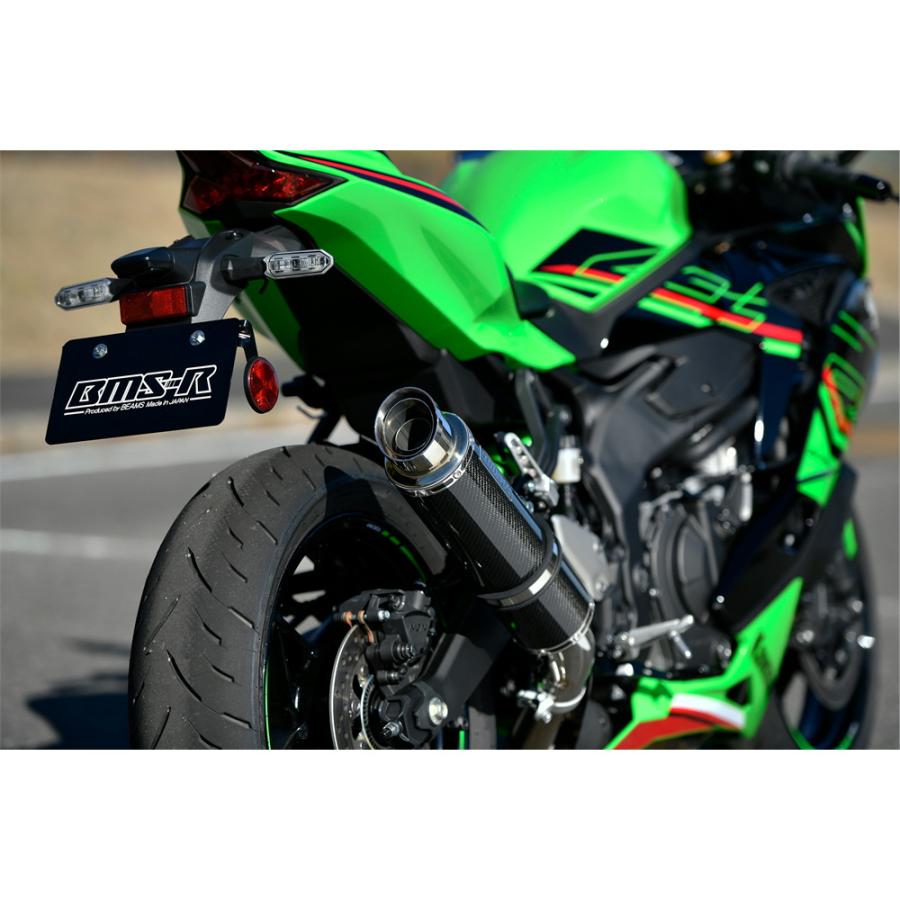 ビームス BEAMS R-EVO2 カーボンサイレンサー 政府認証 スリップオン ZX-4RR / ZX-4R SE '23〜 【8BL-ZX400P】｜power-house-sports｜08