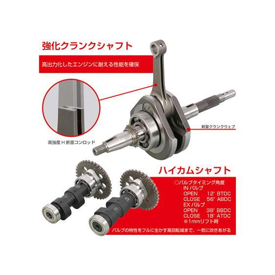 KITACO キタコ 181cc DOHC ボアアップKIT シルバー グロム(JC61 KITACO キタコ 181cc DOHC ボアアップKIT シルバー グロム(JC61