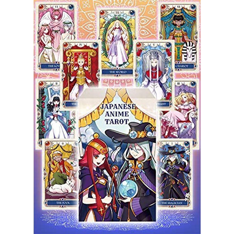 柔らかい ジャパニーズ アニメ タロット Japanise Anime Tarot Luna Factory正規品タロットカード 超激安 Turningheadskennel Com
