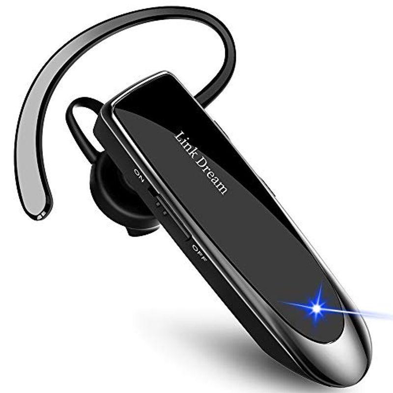 Link Dream Bluetooth ワイヤレス ヘッドセット V4.1 片耳 日本語音声 マイク内蔵 ハンズフリー通話 日本技適マーク