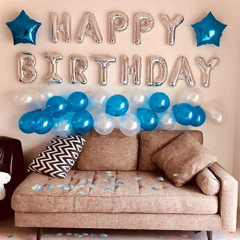 764円 大幅値下げランキング 誕生日 飾り付け 風船 Happy Birthday バルーン パーティー 装飾 バースデー 飾り Hb7s