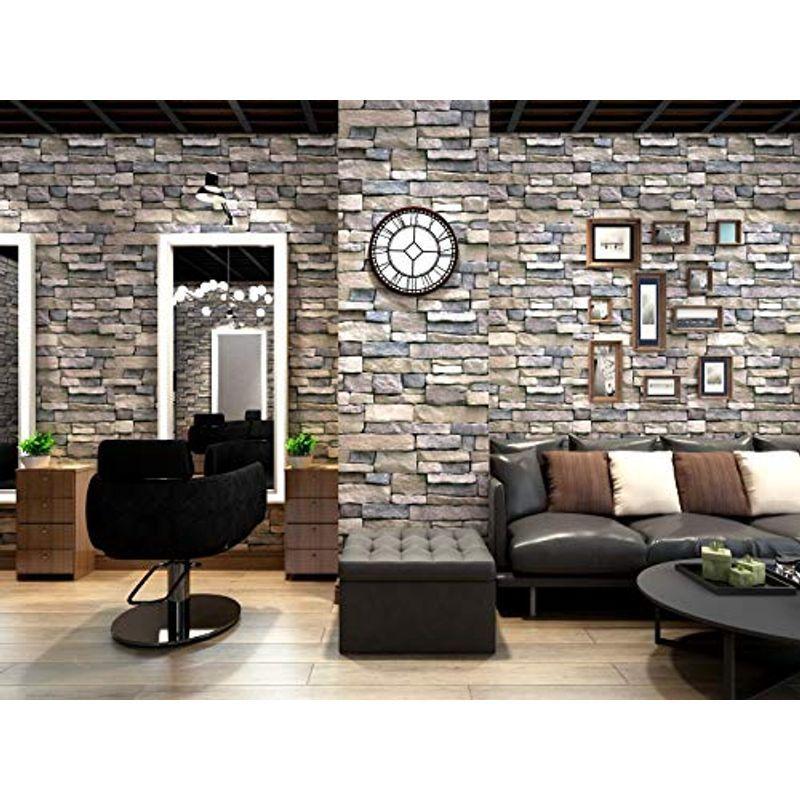 卸し売り購入 Homya 壁紙シール 45cmｘ6m レンガ調シール リメイクシート はがせる壁紙 接着剤不要 Diyシート 防水 防カビ ウォールステッ Moe Gov Np