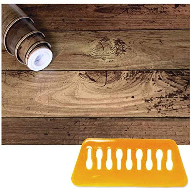 最新発見 Relive 壁紙シール 簡単 模様替え おしゃれ 木目 Diy45cm 10m 木目ダークブラウン Www