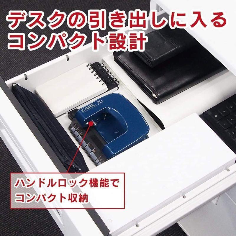 カール事務器 パンチ アリシス 2穴 穴あけ枚数20枚 ブルー LP-20-B|power-life|09