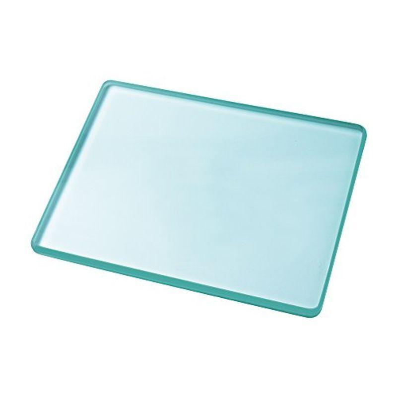 磨き板 ガラス板 レザークラフトHUACAM 8mm厚 革工具 革削ぎ 革床面磨き用工具 磨きガラス板 厚ガラス板 130 * 100 *