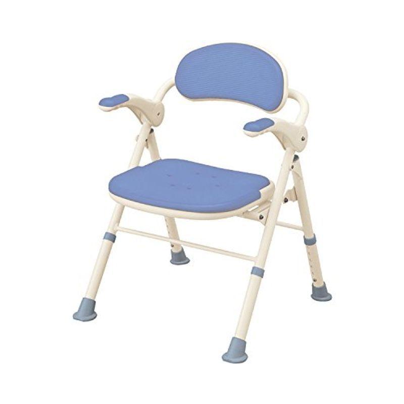 Finalsale対象商品30 Off アロン化成 安寿 折りたたみシャワーベンチ Ts ブルー 新品 Istx Edu Ec