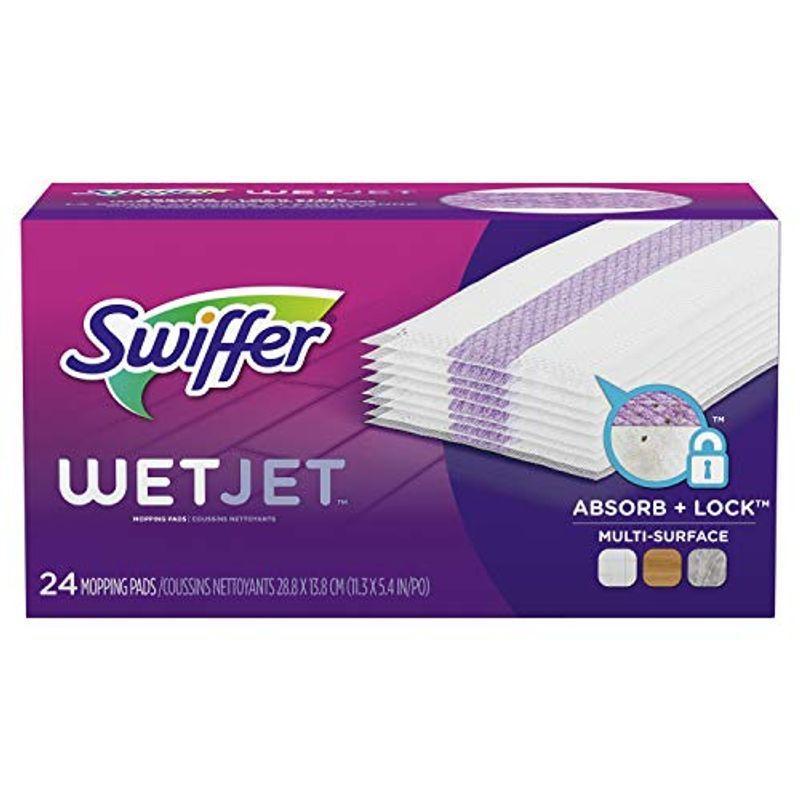 (Single) - Swiffer WetJet Hardwood Floor Cleaner Spray Mop Pad Refill, ウッドカーペット