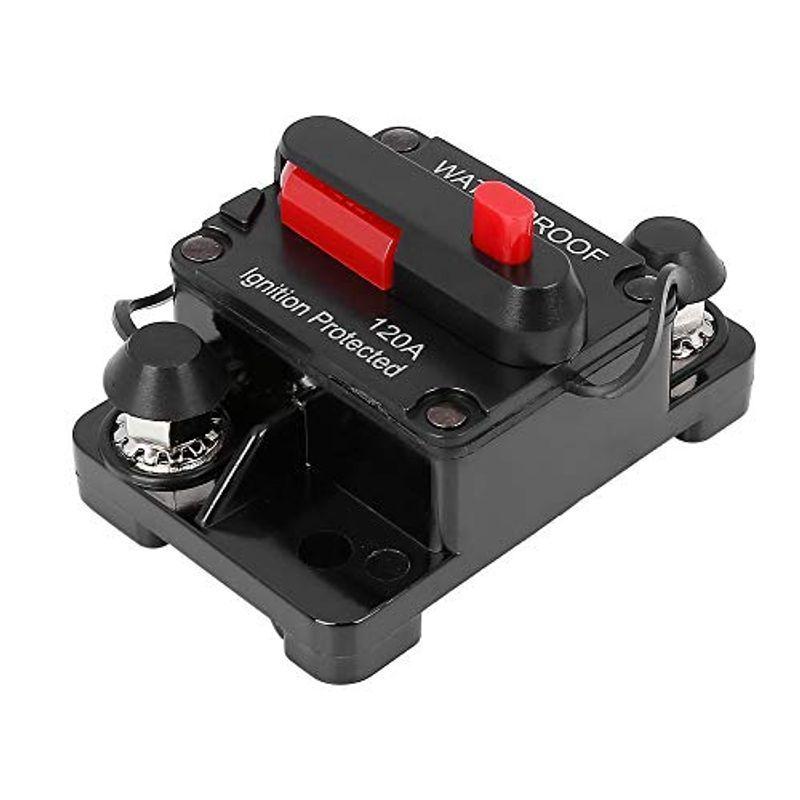X Autohaux サーキットブレーカー ヒューズホルダー ヒューズボックス インバーター 手動リセット 車用 1a 防水 1個入り 最大 オフ