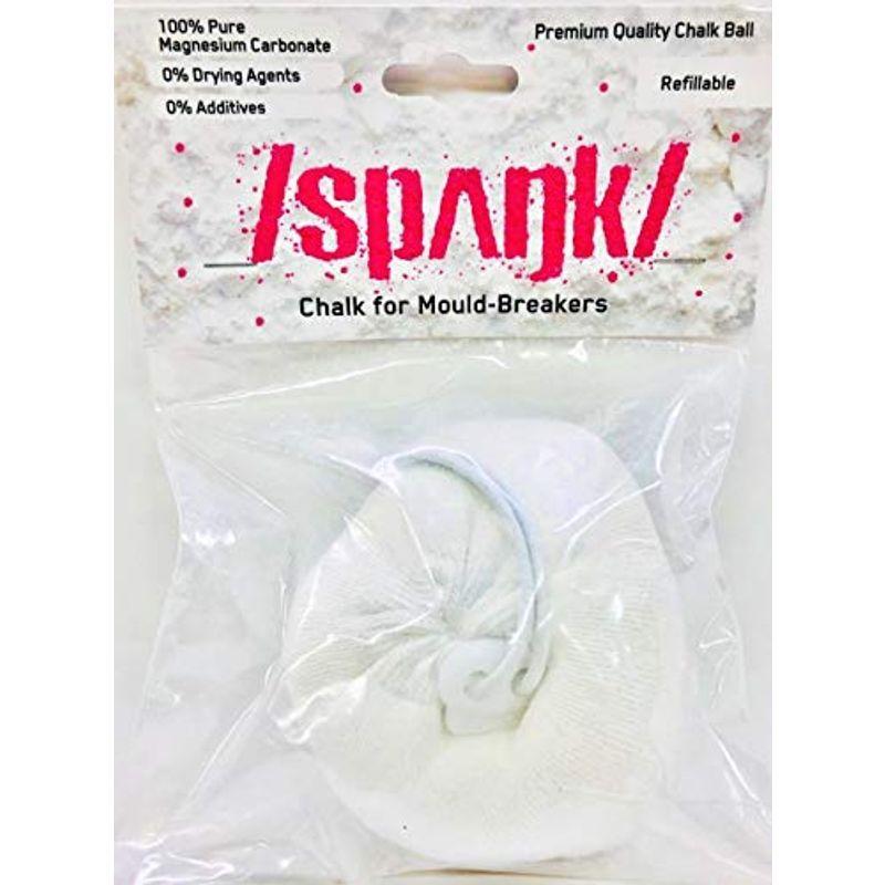 Spunk スパンク チョークボール 56g 手に優しい 乾燥剤不使用 クライミングチョーク 正規品 詰め替え可能 は自分にプチご褒美を