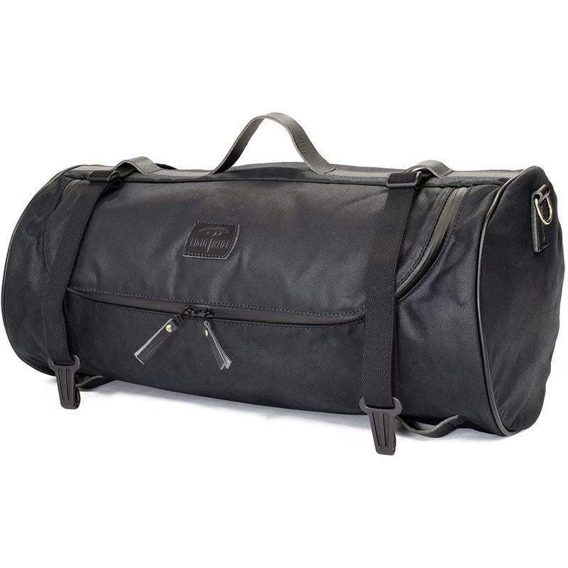 LONGRIDE ヘリテージ テールダッフルバッグ (32L) ブラック CUS141WBLA|power-life|02